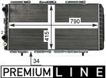 Mahle Cr 33 000P - Oe 1301 P7 KüHler, Motore Per Jumper, Ducato, Boxer
