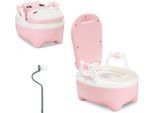 Jopassy Vasino Per Bambini Trainer Per Bambini Rosa Vasino Per L'apprendimento Vasino Per Bambini Sedile Del Water Vasino Per Bambini, 0-6 Anni