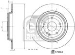 2X Disco Freno Febi Bilstein 179063 Posteriore Per Honda CR-V V (Rw_ Rt_) 37Mm