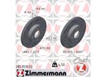 2X Disco Freno Zimmermann 285.3510.53 Per Hyundai I10 (Pa) Per Kia Picanto (Sa)