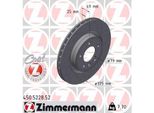 2X Disco Freno Zimmermann 450.5228.52 Per Land Rover Range Rover Sport (L494)