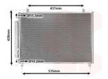 Van Wezel 52015708 Condensatore Climatizzatore Condensatore Climatizzatore Per Suzuki Baleno Ii Hatchback (Fw, Ew) + Essiccatore