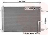 Van Wezel 03015700 - Oe 4H0260403M Condensatore Aria Condizionata Con Essiccatore Per A8 (4H)