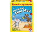Schmidt Spiele Gioco Di Carte Per Bambini Gioco Di Corse Mouse Intelligente E Orso Forte Movimento Mau Mau 75058