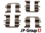 Jp Group 3564003610 Set Di Accessori Pastiglie Freno Posteriore Per Hyundai I10 (Pa) Per Nissan Micra Iv (K13) Per Kia Picanto (Sa)