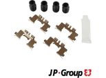 Jp Group 4764002410 Kit Accessori Pastiglie Freno A Disco Anteriore Per Nissan Pixo (UA0) Per Suzuki Alto (Gf)