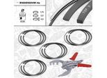 Et Engineteam R1009100VR1 Set Di Fasce Elastiche Per Vw Golf V Hatchback (1K1) Golf Vi (5K1) Touran (1T1, 1T2) Passat Estate (3C5) Tiguan (5N)