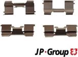 Jp Group 3364003510 Set Di Accessori Pastiglie Freno A Disco Anteriori Per Fiat Ducato Furgone (250, 290) Ducato Bus (250, 290) Ducato Pianale / Telaio