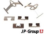 Jp Group 3464002510 Set Di Accessori Pastiglie Freno Posteriore Per Honda Jazz Ii Hatchback (Gd, GE3, GE2) Per Mg Zs Suv Per Rover 25 Hatchback (Rf)