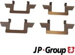 Jp Group 3164003610 Kit Accessori Pastiglie Freno A Disco Anteriore Per CitroËN C3 I Hatchback (Fc, Fn) C2 Hatchback (Jm) C3 Pluriel (Hb) C2 Enterprise (Jg)
