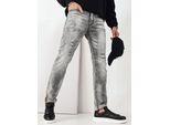 Pantaloni In Denim Da Uomo Grigio S29