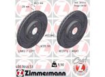 2X Disco Freno Zimmermann 400.3646.53 Per MERCEDES-BENZ Clk (C209) 46Mm