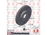 Zimmermann Disco Freno Anteriore Sinistro Per Hyundai Santa FÉ Ii (Cm) 320 Mm 285.3516.54
