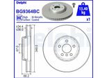 Delphi Disco Freno BG9364BC Per Bmw 5 Berlina (G30 F90) 5 Touring (G31)