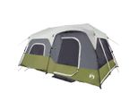 Vidaxl Tenda Familiare Con Led 9 Persone Verde Chiaro Sgancio Rapido