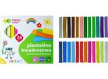 Plastilina Quadrata Per La Scuola 24 Colori Happy Color