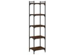 Syfax™ Libreria 5 Ripiani Rovere Marrone 40X30X154Cm Legno Multistrato