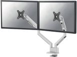 Neomounts Next Slim DS70-250SL2 - Kit Di Montaggio (Braccio Articolato) - Completamente Articolato - Per 2 Monitor - Alluminio - Argento - Dimensioni Schermo: 43,2-81,3 Cm (17"-32"") - Montaggio Da Tavolo (DS70-250SL2)"