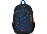 Neoxx Zaino Della Scuola Con Scomparto Per Laptop Flow School Backpack Streetlight Runner Blu