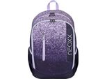 Neoxx Zaino Della Scuola Con Scomparto Per Laptop Flow School Backpack Glitterally Perfect Porpora