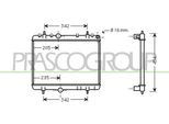 Prasco CI424R015 - Oe 1330F5 KüHler, MotorküHlung FüR Berlingo, C4 (La), C4 G-Picasso I (Ua), C4 I (Lc), C4 Ii (Nc), C4 Picasso I (Ud), C5 Ii (Rc), C5 Ii (Re), C5 Iii (Rd), C5 Iii (Rw), C5 (Re), DS4, DS5, DS5 (Kf), 3008 (0U), 307, 307 Cc (3B), 307 Sw (3H), 308 Cc (4B), 308 I, 308 Sw I, 407, 5008 I, Partner, Partner Origin (G), Partner Tepee, Rcz