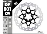 Set Di Dischi Freno Galfer 2X DF801CW Wave® Flottante Anteriore 300X5Mm Per Husqvarna Svartpilen, Ktm Duke R 790 / 801 Ccm Anno 2018 - 2025