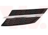 Van Wezel 5473515 Griglia Radiatore Griglia Anteriore Per Toyota Rav 4 Iv (ZSA4, ALA4) Sinistra Cromo/Nero