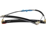 Ridex 1561W0046 - Oe 95554246104 Regolatore Del Finestrino, Anteriore Sinistro Per Cayenne (9PA), Touareg (7L)
