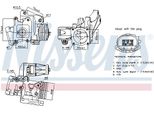 Nissens 98387 - Valvola Egr Oe 30774578 Per C30 (533), C70 Ii Cabriolet (542), S40 Ii (544), S60 Ii (134), S80 Ii (124), V40 (525, 526), V50 (545), V60 I (155, 157), V70 Iii (135), XC60 (156), XC70 Ii (136)