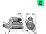 Era 221076A Motorino Di Avviamento 1,7 Kw Per Vw Golf Vii Hatchback (5G1, BQ1, BE1, BE2) 12 V