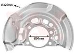 Van Wezel 5407372 - Oe 4778102200 Piastra Di Ancoraggio, Asse Anteriore Destro Per Corolla (E18), Auris (E18)
