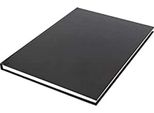 Kangaro K-5564 Kangaro Sketchbook, 80 Fogli, Din A4, Nero