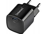 Intenso 7803060 Intenso Power Adapter 1X USB-C 30W W30C2 Gan Black