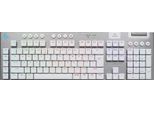 Logitech G G915 X Lightspeed Keyboard Gaming Usb + Rf Wireless + Bluetooth Qwerty Us International White