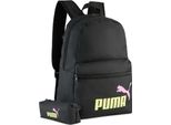Puma Zaino Phase Backpack Set 22L Puma Black - Fizzy Light Nero