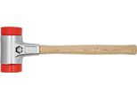 Yato Martello A Faccia Morbida Martello Per La Rimozione Delle Ammaccature Non Vincolato Martello A Doppia Faccia Martello A Doppia Testa, Diametro: Ø 80 Mm / 2870 G (YT-45484)