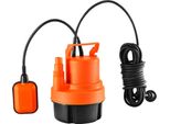 Pompa Sommergibile Per Acque Sporche - Potenza 320W - Portata 6000L/H - Prevalenza 7M - Pompa Per Acqua Affidabile Per Applicazioni Versatili