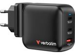 Verbatim Mini Gan Charger 3 Port 100W (Eu/Uk/Us)