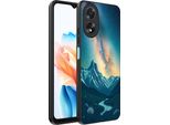 Smartphonica Custodia Per Telefono Adatta A Oppo A18 Con Impronta Di Cielo Stellato - Custodia Backcover In Tpu Con Design Spaziale E A Forma Di Via Lattea