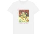 Apoh - Maglietta "Geranium"" Per Uomo/Donna Unisex PN1714 (L) (Bianco)"