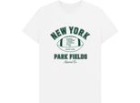 Park Fields - Maglietta "New York"" Per Uomo/Donna Unisex PN1737 (3XL) (Bianco)"