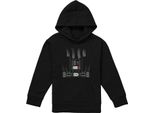 Star Wars - Felpa Con Cappuccio Per Bambini TV23852 (152-158) (Nero)