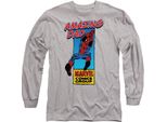 Marvel Comics - Maglietta Da Uomo "Amazing Dad"", Screziata, Festa Del Papà TV23899 (M) (Grigio Screziato)"