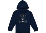 Star Wars - Felpa Con Cappuccio Per Bambini TV23852 (152-158) (Navy)