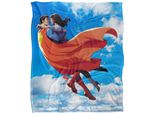 Superman - Coperta Cloud Embrace, Setosa E Morbidissima TV24091 (Taglia Unica) (Blu/Bianco/Colore)