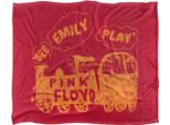 Pink Floyd - Coperta "See Emily Play"", Setosa E Morbida TV23893 (Taglia Unica) (Rosa/Giallo)"