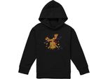 Guardiani Della Galassia - Felpa Con Cappuccio Per Bambini, Pullover TV24049 (152-158) (Nero)