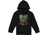 Star Wars - Felpa Con Cappuccio Per Bambini TV23937 (152-158) (Nero)