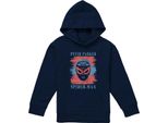 Spider-Man - Maglia Con Cappuccio Per Bambini, Pullover TV23941 (152-158) (Navy)