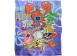 Spongebob Squarepants - Coperta Di Figura, Setosa, Supermorbida TV24084 (Taglia Unica) (Colorata)